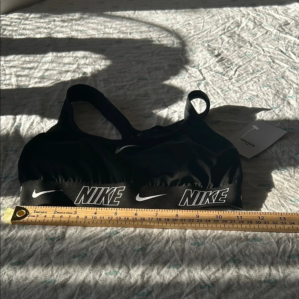 Nike Black and White Sports Bra